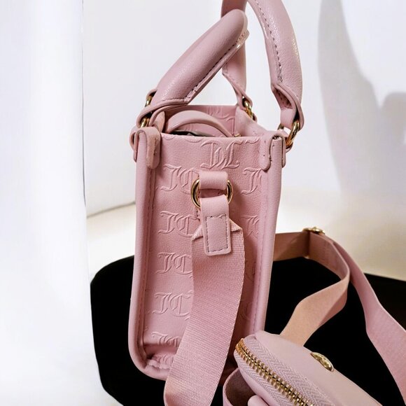 The Juicy Couture All About the Bling Mini Tote in Pink Diamond NWOT - Picture 6 of 10